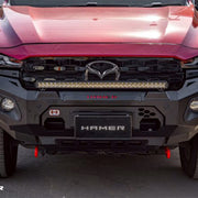 King Series Bull Bar for Mazda BT-50 (2025–Present) by Hamer 4x4 – Heavy-Duty Steel Front Bull Bar with Winch Compatibility