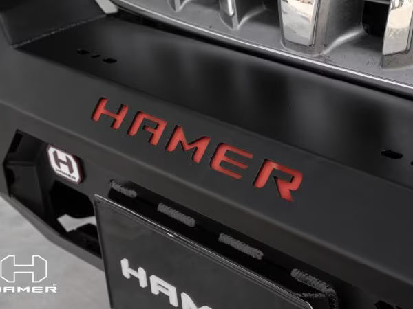 King Series Bull Bar for Toyota LandCruiser Prado 120 Series (2003–2009) by Hamer 4x4 – Heavy-Duty Steel Front Bull Bar with Winch Compatibility and Integrated LED Lights