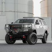 King Series Plus Bull Bar for Toyota Hilux (2026–Present) by Hamer 4x4 – Heavy-Duty Steel Front Bull Bar with Triple Loop, Winch Compatibility, Factory Sensor Support and LED Lights