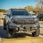 Ford Ranger Raptor Next-Gen 2022-Present Aluminum Front Bar with RIVAL LED Fog Lights Set of 2