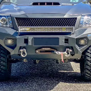 Aluminum front bar for Toyota Hilux 2011–2015 including Rival fog lights set of 2 by Rival 4x4 Australia