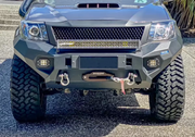Aluminum Front Bar - Toyota Hilux 2011–2015, includes RIVAL FOG Lights (Set of 2)