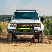 Toyota Land Cruiser Prado 250 2024-On Aluminum Front Bar with RIVAL LED Fog Lights Set of 2