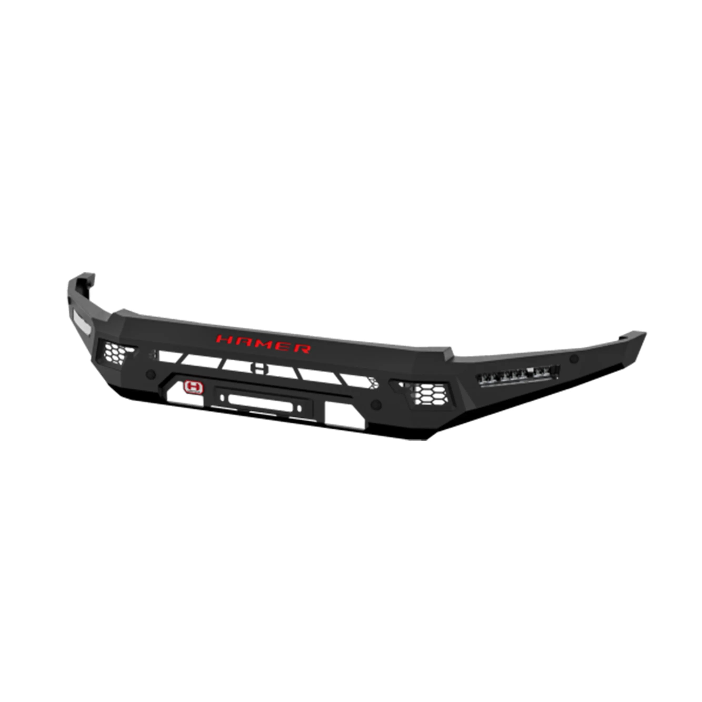 Product-only view of Hamer 4x4 Sierra Series Bull Bar for Lexus GX550 (2024–Present), constructed from 3 mm high-grade steel, ADR compliant, and winch compatible.